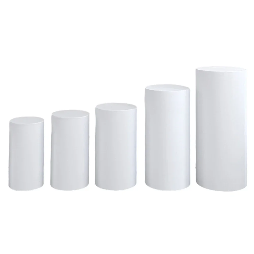 

5 Pc Wedding Props Dessert Bucket Cover Dessert Table Dessert Table Set Cylindrical Decorative Cover Party Decoration