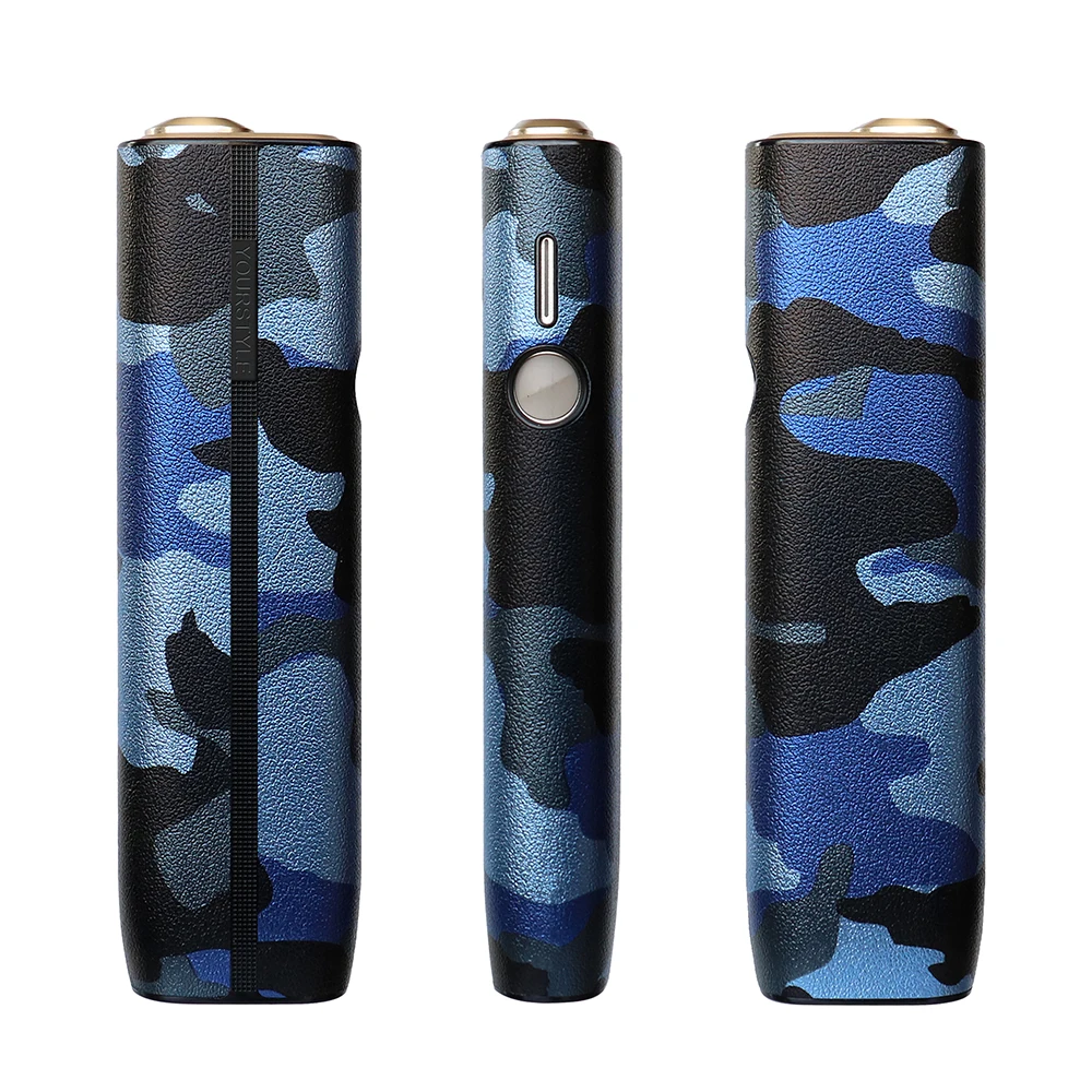 Camouflage Leather Case for ICOS ILUMA ONE Skin Cover Cases for IQOS ILUMA ONE Case Protection Cover