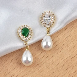 Fashion Crystal Pealr Magnetic Brooches for Women Luxulry Jewelry Safe Hijab No Hole Pins Scarf Buckle Clothing Accessories