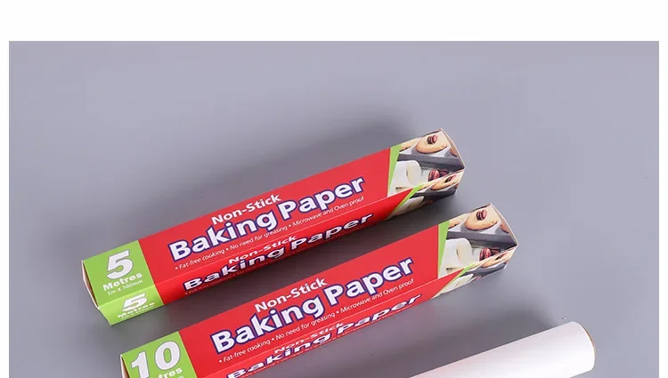Backpapier-Blätter, Antihaftbeschichtetes Vorgeschnittenes Backpapier, zum Backen, Grillen, für Heißluftfritteuse, Dämpfen, Brot, Cupcakes, Kekse – Detail 13