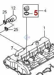 1610183080 Brand New Gasket Suits Kyron D100 2.0l Diesel 2005-2014