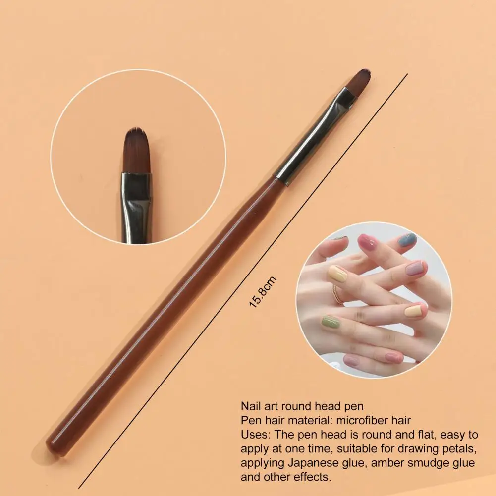 Premium Nail Art Brush Multifunctional Cozy Grip Drawing Pen Nail Liner Brush  Reusable Nail Art Pen Set for Manicurist