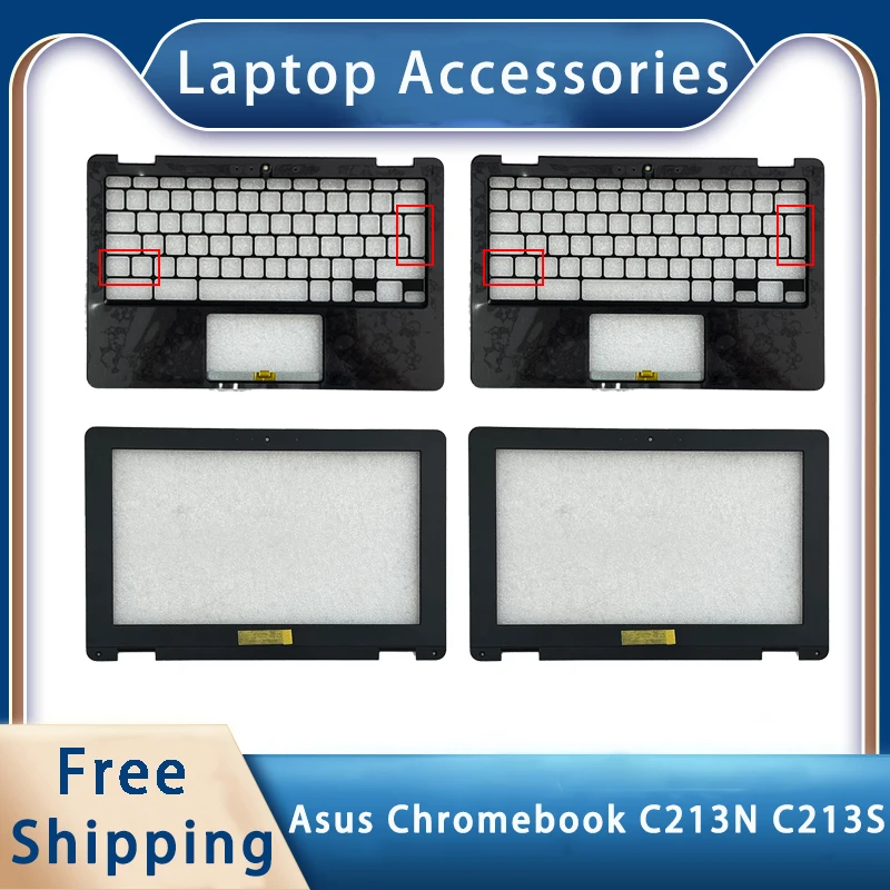 

New For Asus Chromebook C213N C213S;Replacement Laptop Accessories Front Bezel/Palmrest