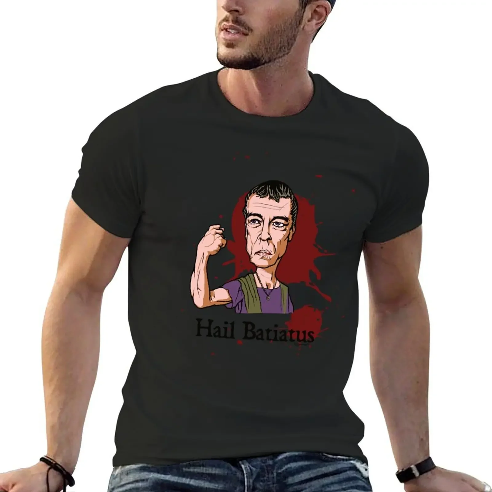 Hail Batiatus T-Shirt aesthetic clothes funny shirt cotton mens designer clothes