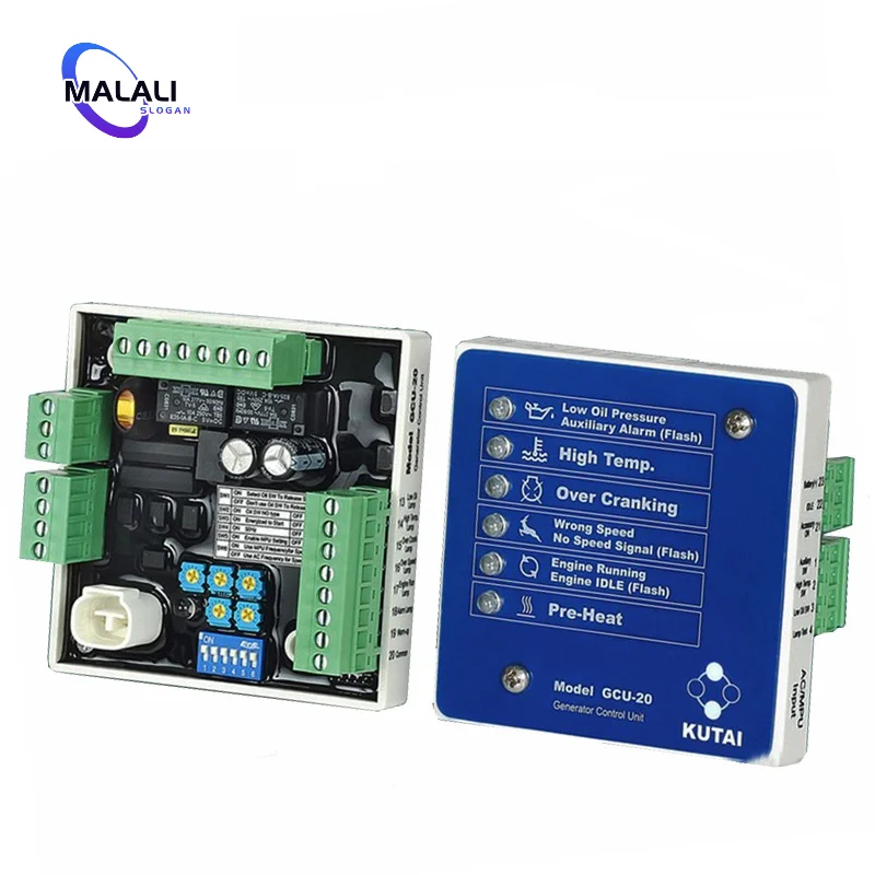 Original KUTAI GCU-20 Automatic Generator Set Control Module Generator Control Unit