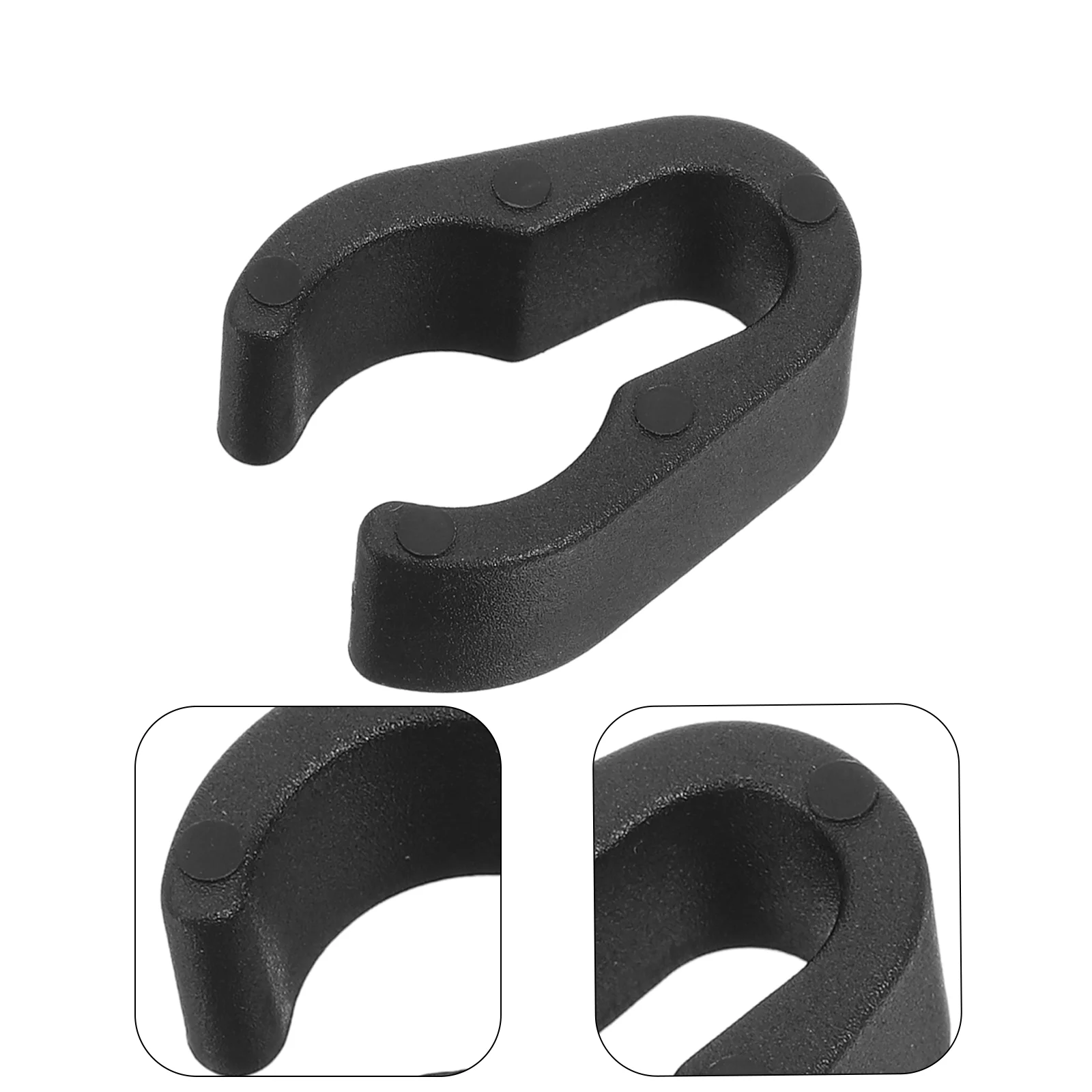 

10 Pcs Microphone Clip Stand Cable Clamp Accessories Bar Clamps Plastic Holder Cord Clips Storage Organizer for Home