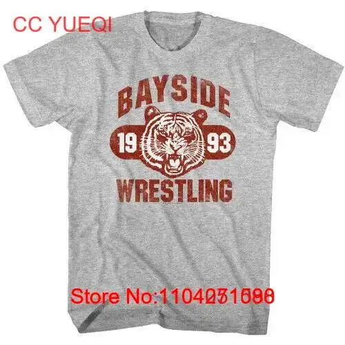 Saved By The Bell Bayside Wrestling T-Shirt - Gray