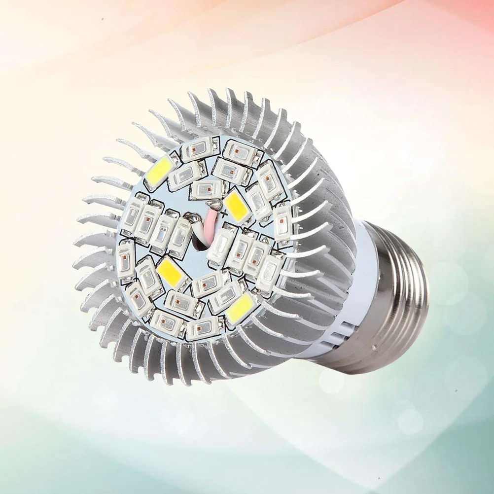 LED-Pflanzenwachstumslampe, volles Spektrum, 50.000 Stunden, niedrige Wärme, energiesparend, für den Innenbereich, Wachstumslicht für blühende Sämlinge, E14