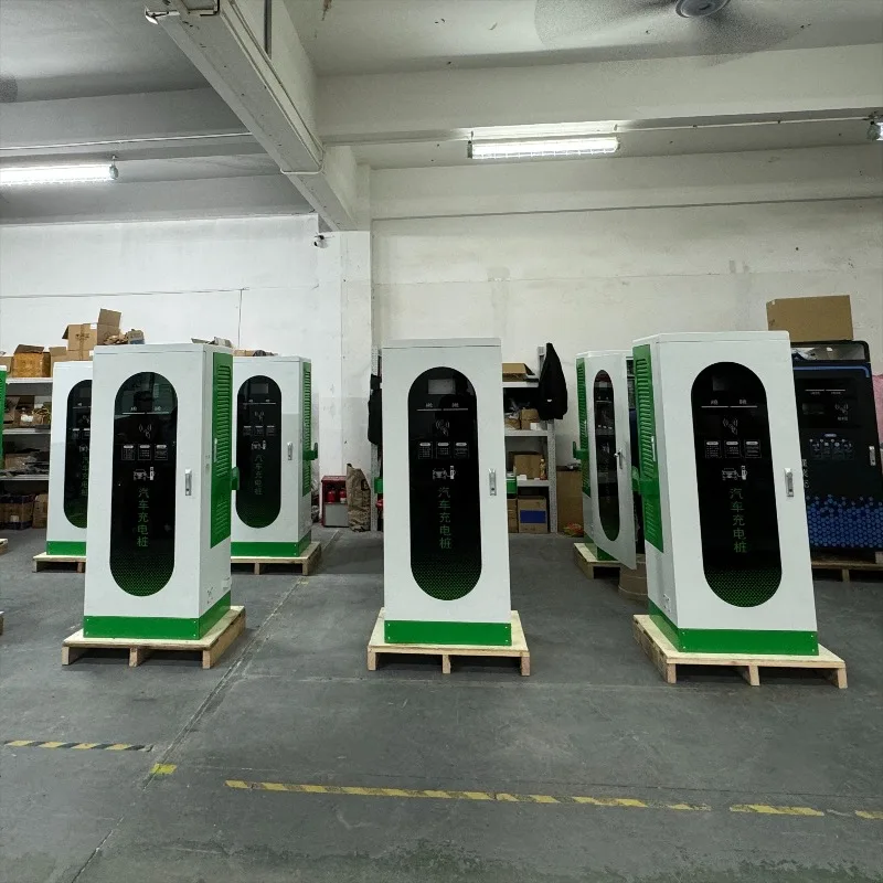

AC DC Car Charging Station 30KW 90KW Fixed Installation Public Electrical Vehicle DC Fast EV Charging Wallbox Post
