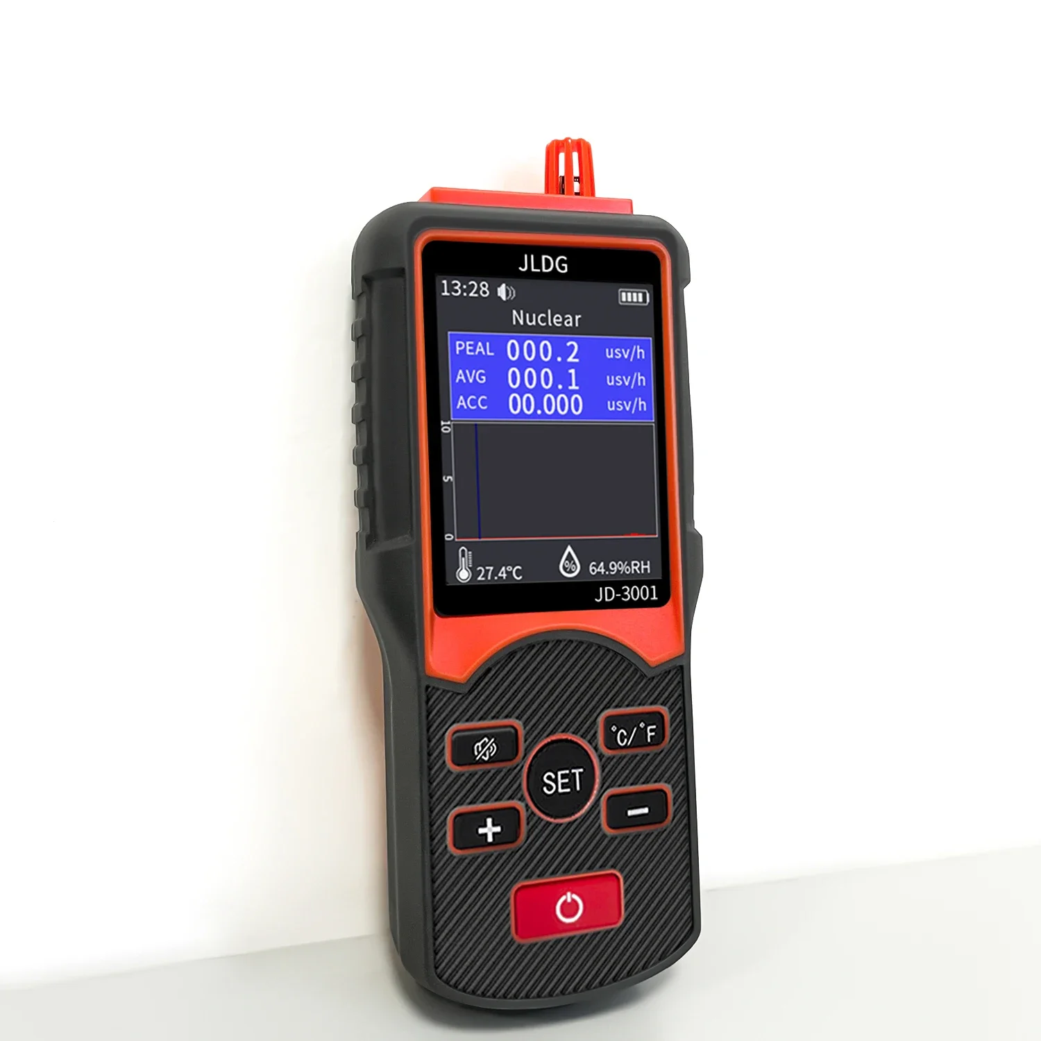 Multifunctional Geiger Counter JD3001 For Measuring Nuclear Battery Radiation