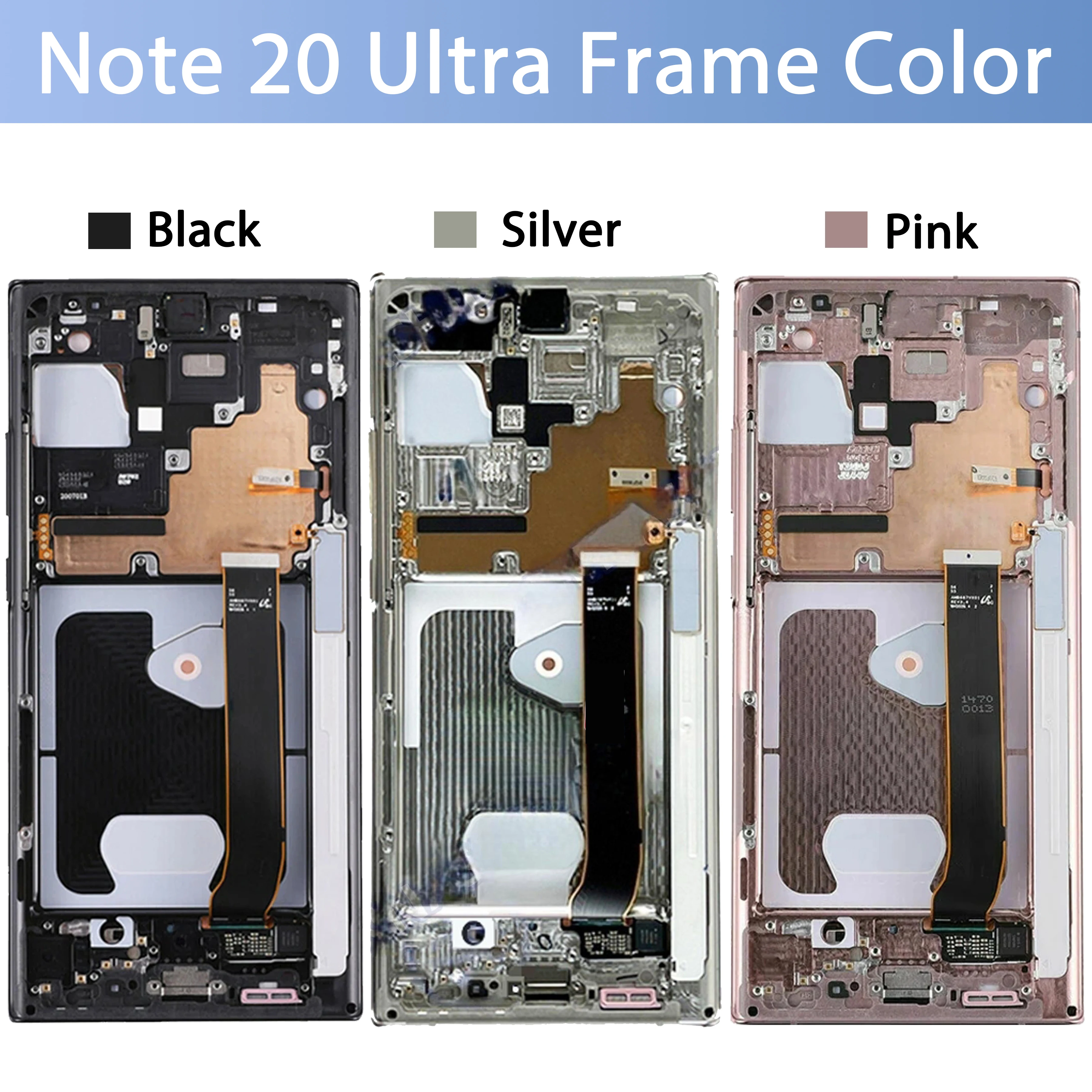 Imagem -05 - Amoled Lcd Touch Screen para Samsung Galaxy Note 20 Ultra N985 N986 5g