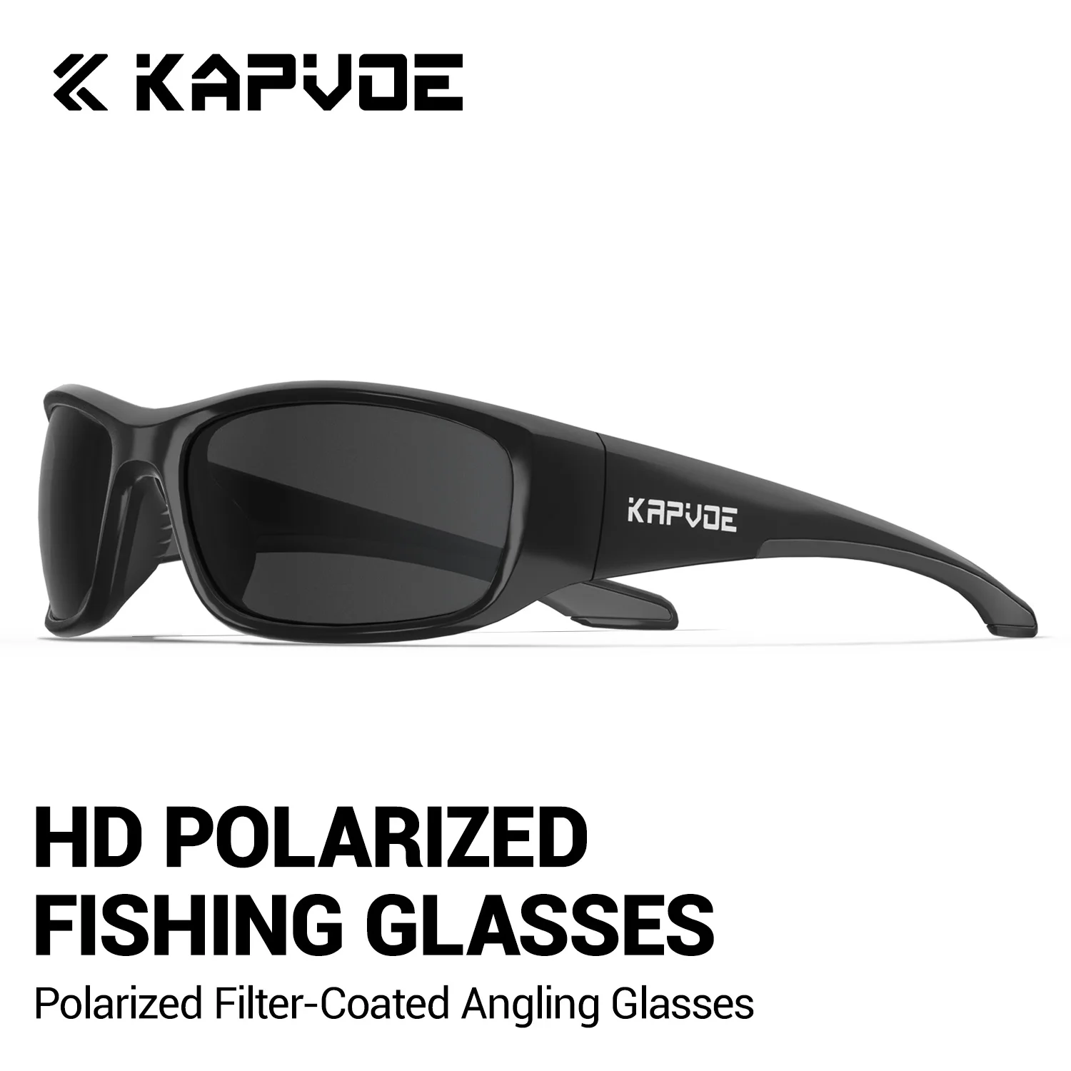 KAPVOE UV400 Radfahren Brille Outdoor Polarisierte Angeln Sonnenbrille Sport Wandern Stick Laufende Sonnenbrille MTB Rennrad Brille