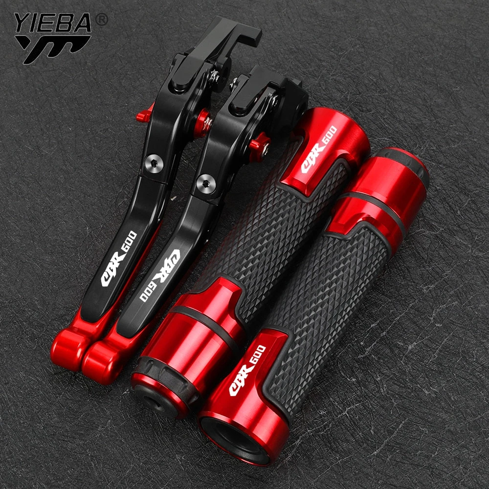 

FOR HONDA CBR600 CBR 600 F2 F3 F4 F4i 1991-2007 Motorcycle Accessories Adjustable Brake Clutch Levers Handbar Grips Motocross