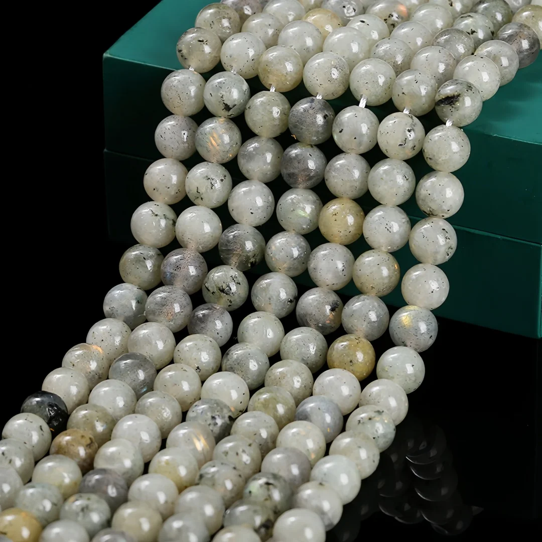 

4/6/8/10 мм круглые бусины из лабрадорита, натуральный круглый полудрагоценный камень, гладкие круглые бусины из лабрадорита, для изготовления ювелирных изделий своими руками