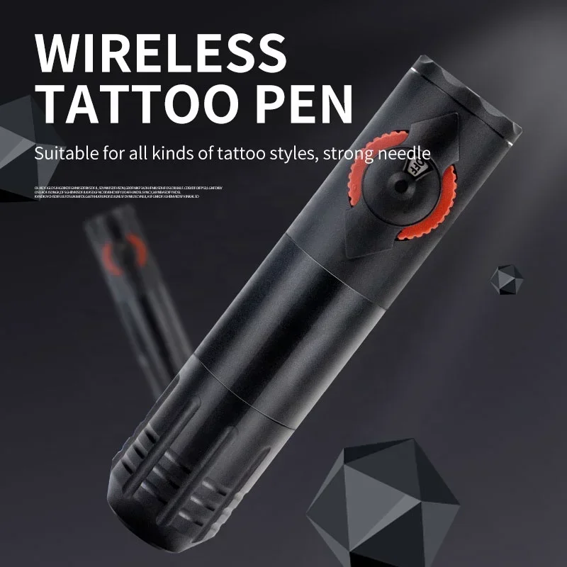 Battery Portable Power Coreless Motor Wireless Rotary Tattoo Machine Pen Tattoo Gun for Artist Body