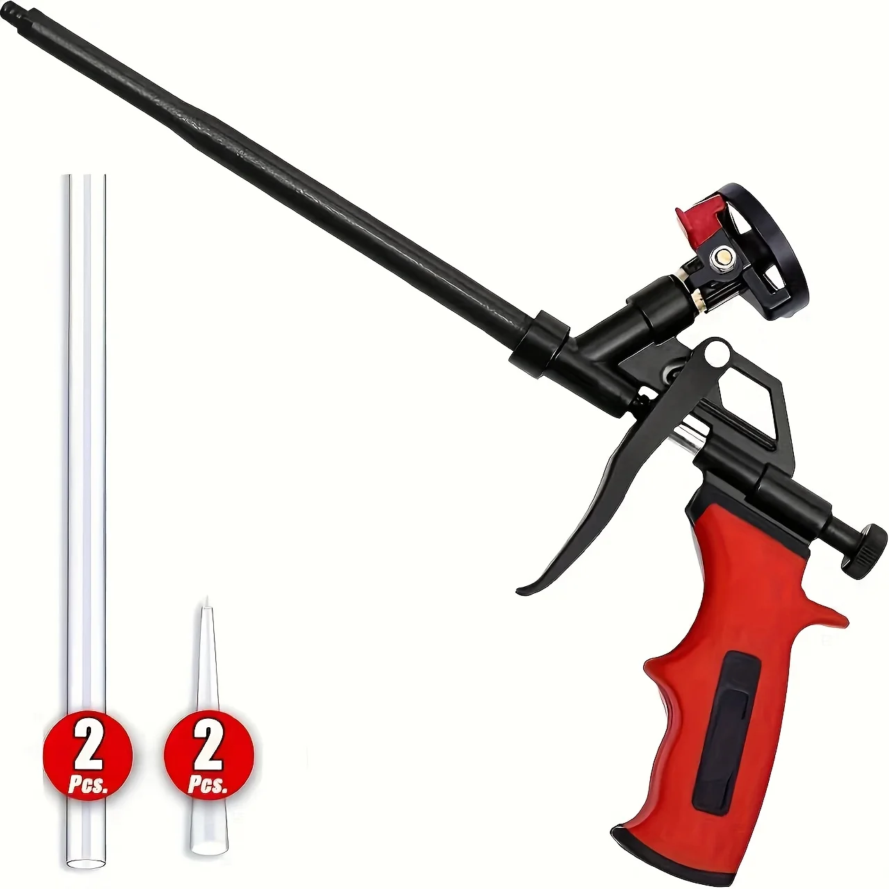 Expanding Foam Spray Gun, Heavy Duty PU Caulking Gun Spray Application Applicator for Caulking, Filling, Sealing, Home & Office