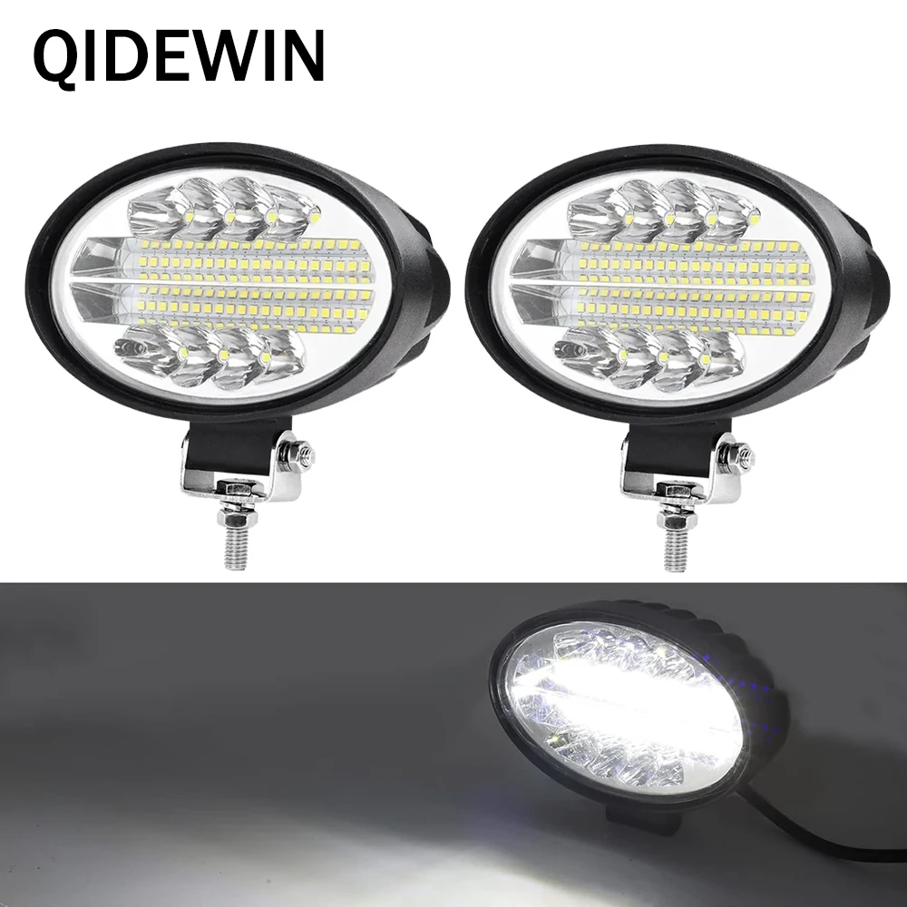 LED Traktor Oval Arbeitsleuchte 5 Zoll Autolampe 12V 24V Offroad-Kabinenscheinwerfer für Bergbau, Kran, Muldenkipper, Gabelstapler, ATV, Spotlight – Detail 1
