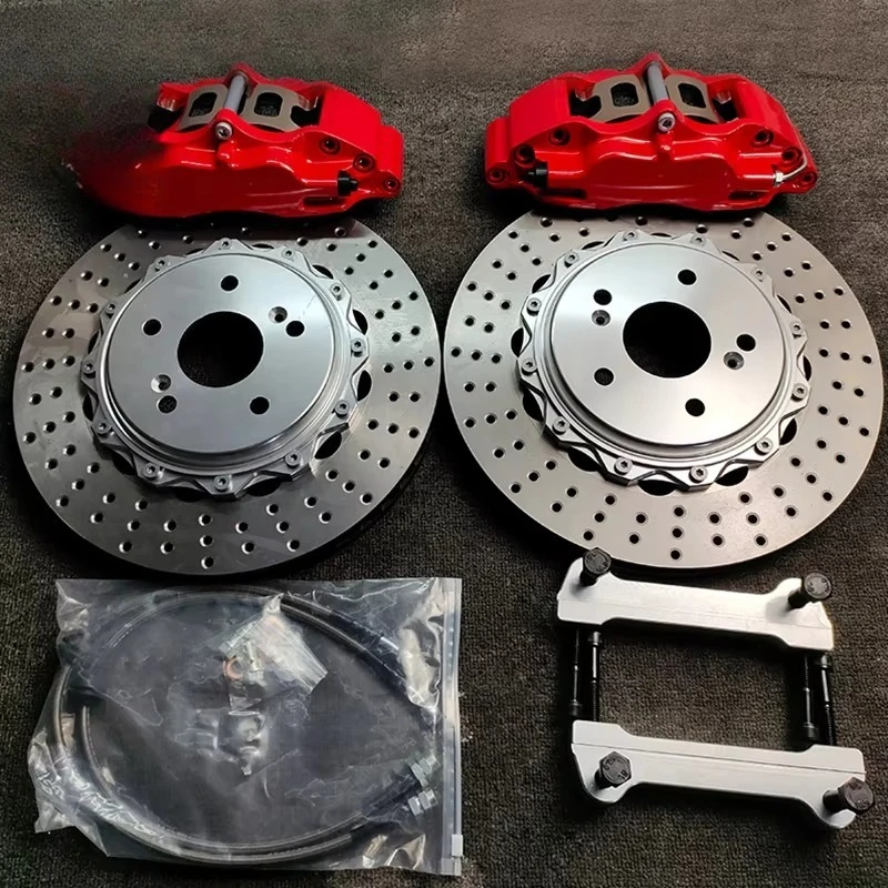 Big Brake Kit 5200 Caliper 4 Piston Brake Caliper 4 Pot Modified Brake Caliper For Volkswagen Polo Touareg Tiguan