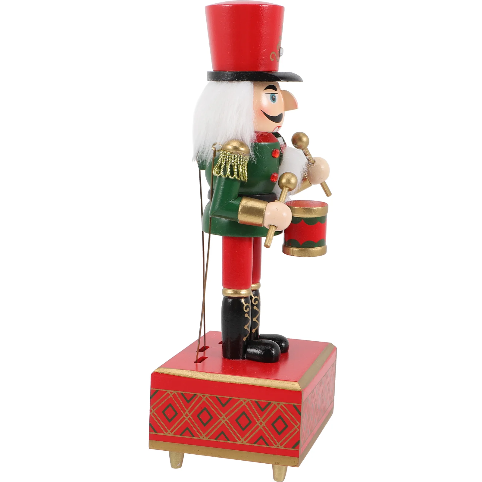 

Christmas Nutcracker Figures Toys for Birthday Piñatas Decor Wooden Nutcrackers Soldiers Miss Decorations