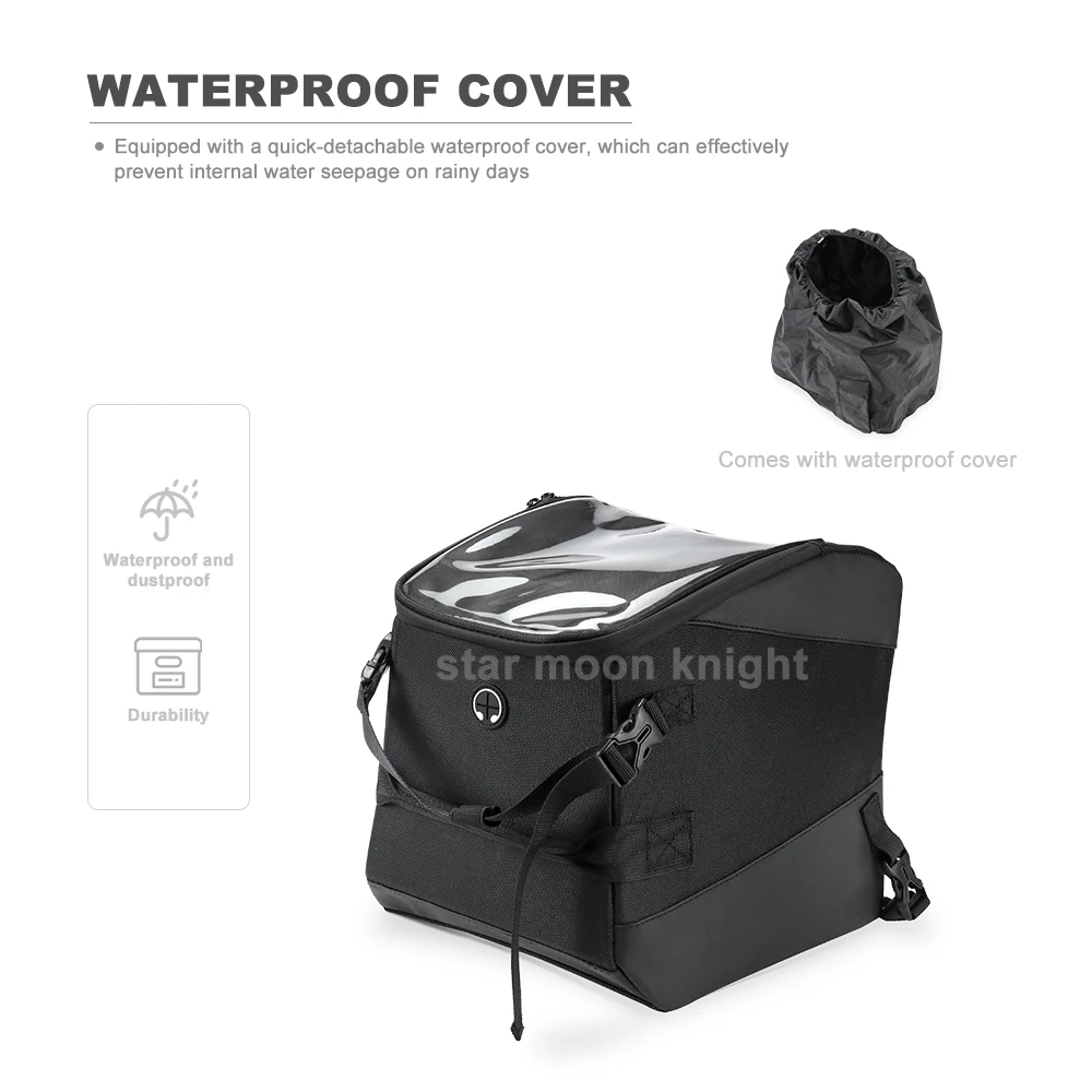 For Honda for FORZA NSS XADV 750 X ADV 750 for FORZA750 NSS750 Motorcycle Accessories Travel Tour Pack Scooter Tunnel Tank Bag