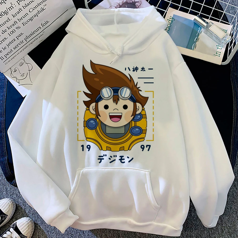 

Digimon hoodies women harajuku y2k aesthetic Hood women 90s pulls