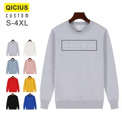 Moletom sudade moda outono inverno edição em torno do pescoço solto pulôver roupas quentes punhos hip-hop streetwear casual camisa esportiva