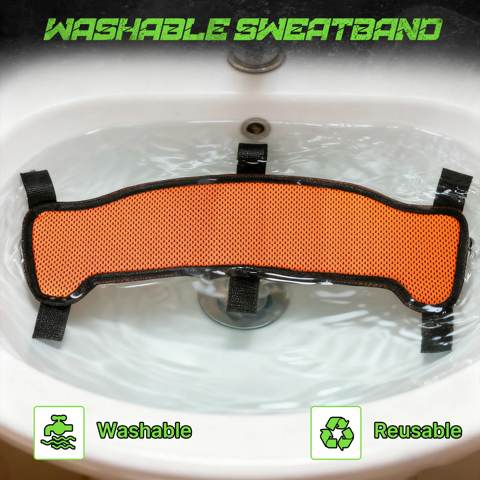 5PCS Safety Helmet weatband Liner Breathable Mesh Anti-Sweat Forehead Cushion Washable Replace Pad for Construction Hard Hat