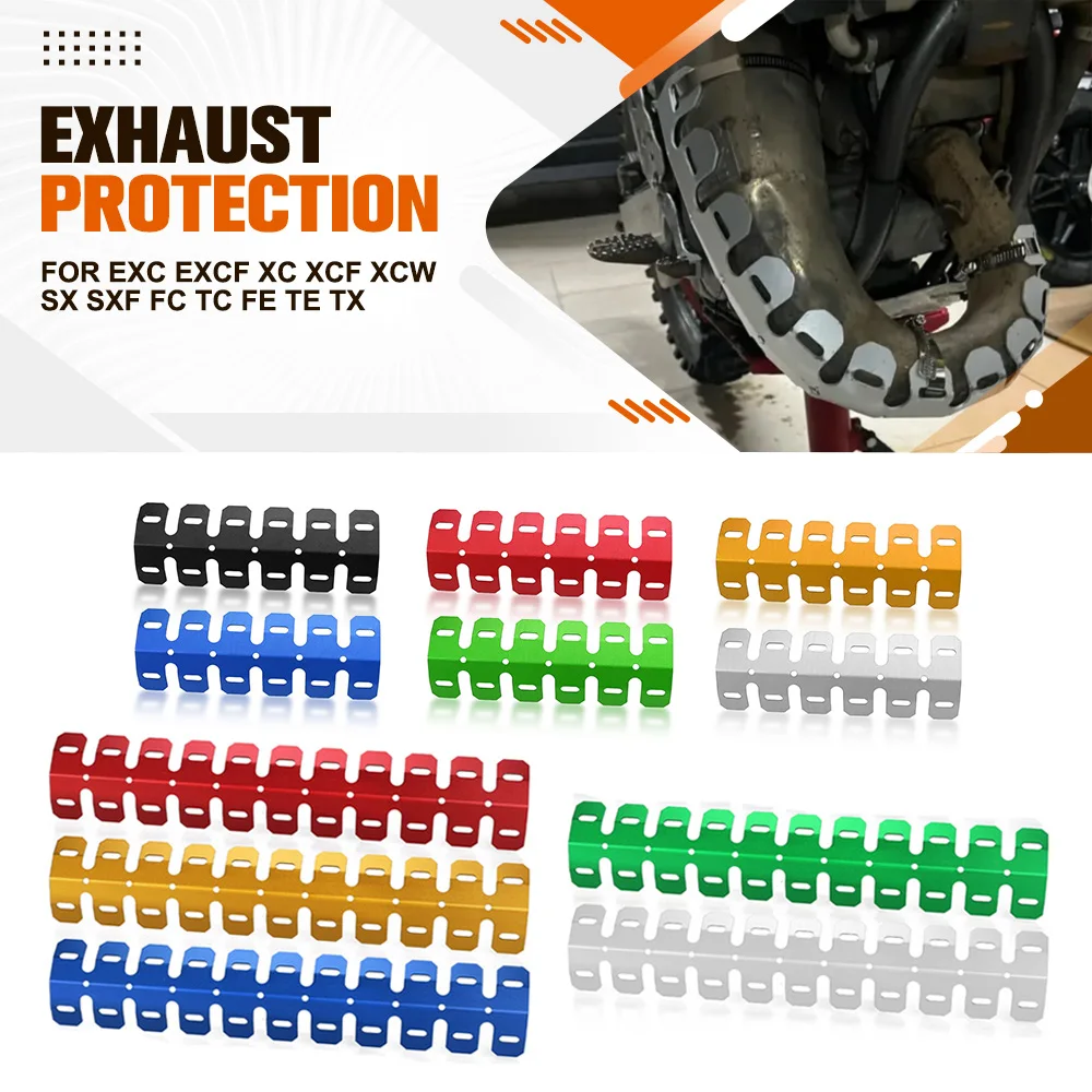 

For EXC EXCF XC XCF XCW SX SXF For Husqvarna FC TC FE TE TX Motorcycle Exhaust Shield Muffler Pipe Protector Cover Heat Shield