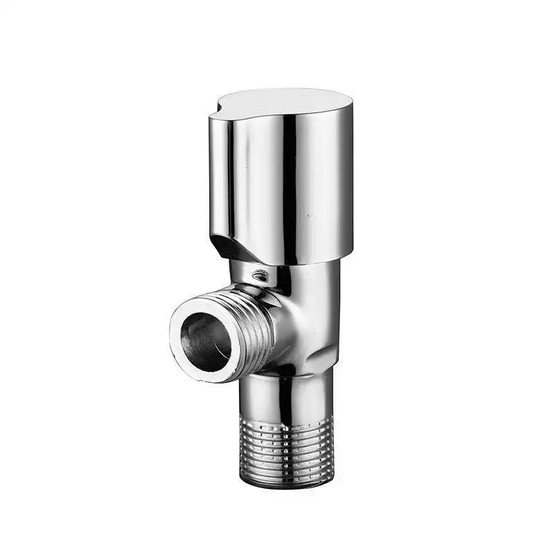 Commercial chrome brass valves for washing machines Angle bathroom angle valves