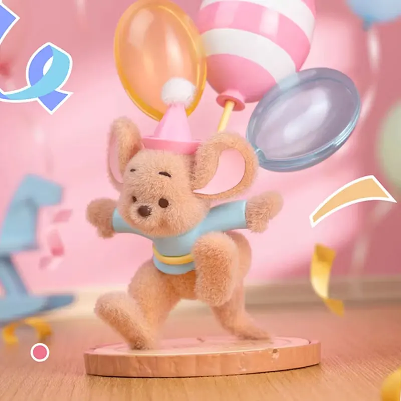 TOPTOY Disney Winnie The Pooh Fun Party Series Blind Box Genuine Guess Bag Mystery Box Cute Anime Figure Desktop Ornaments Gift view 6