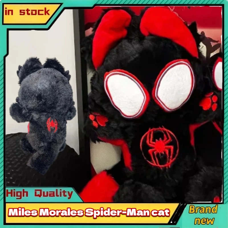 

In Stock Miles Morales Spider-Man Avengers Alliance Game-Themed Figurine Doll Toy Gift Spider-Man Cat Gwen Deadpool Boys Gifts