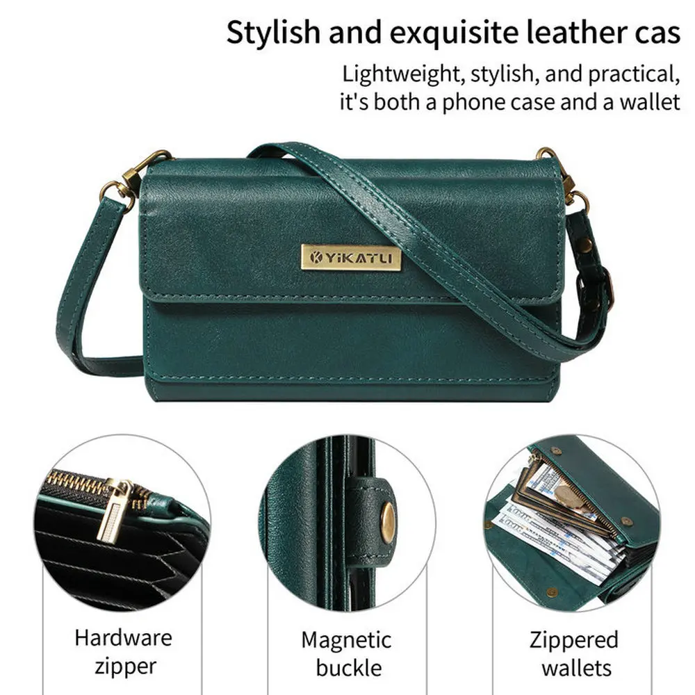 

Flip Case 9-Card Zipper Leather Coque For Samsung Galaxy A55 A35 A25 A15 A 05 04 S A54 A34 A24 A14 A73 A53 A33 A23 A13 Funda