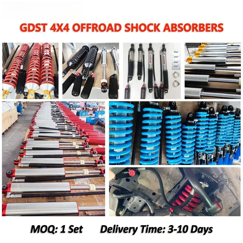 

GDST Nitrogen Off Road Shock Absorber Adjustable Suspension Coilover Spring 4X4 Accessories For Toyota FJ Cruiser Prado 120 150