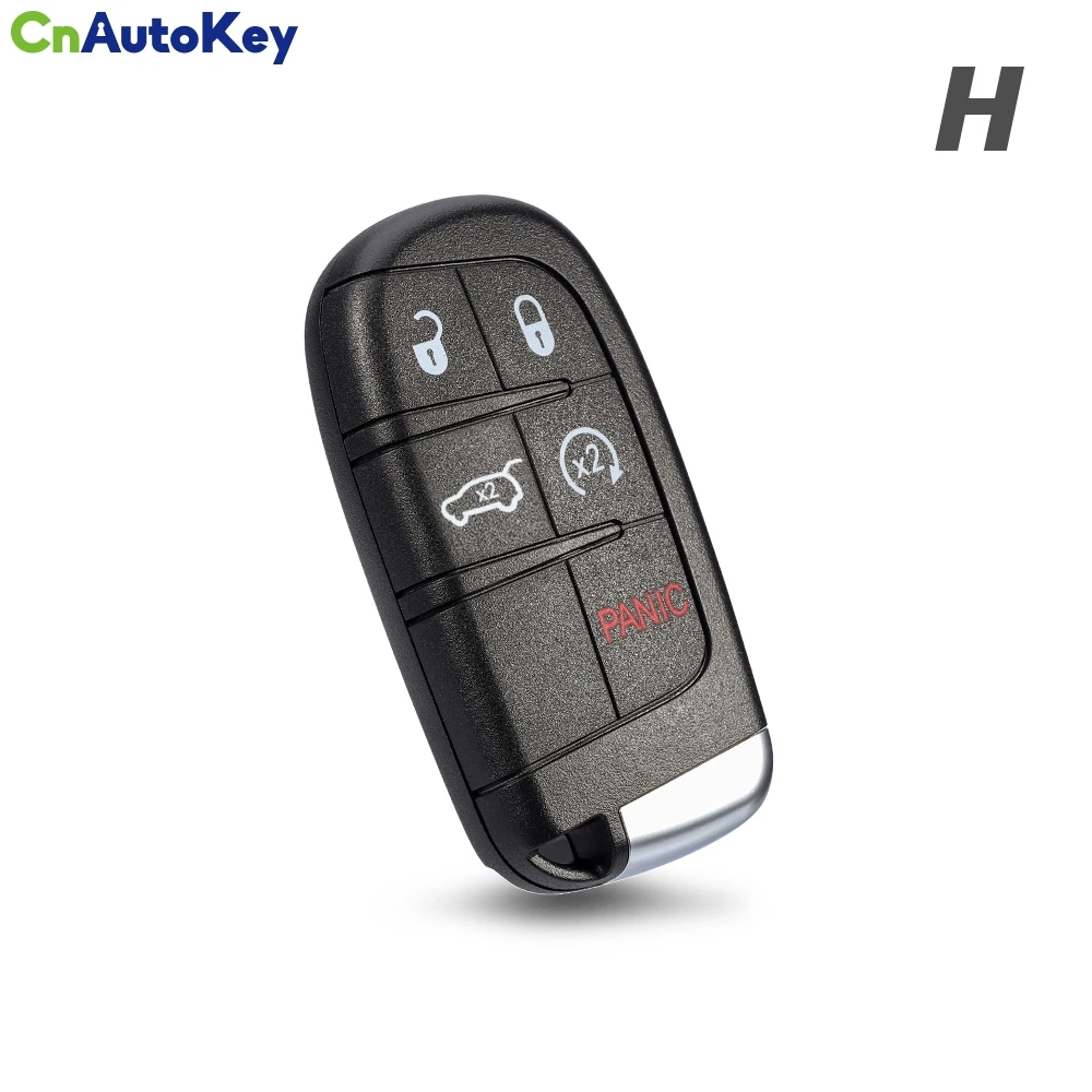 CS086009 2/3/4/5 Buttons Smart Key Shell For Chrysler For Jeep Cherokee Dodge Ram 1500 2500 Journey Charger Challenger Durango