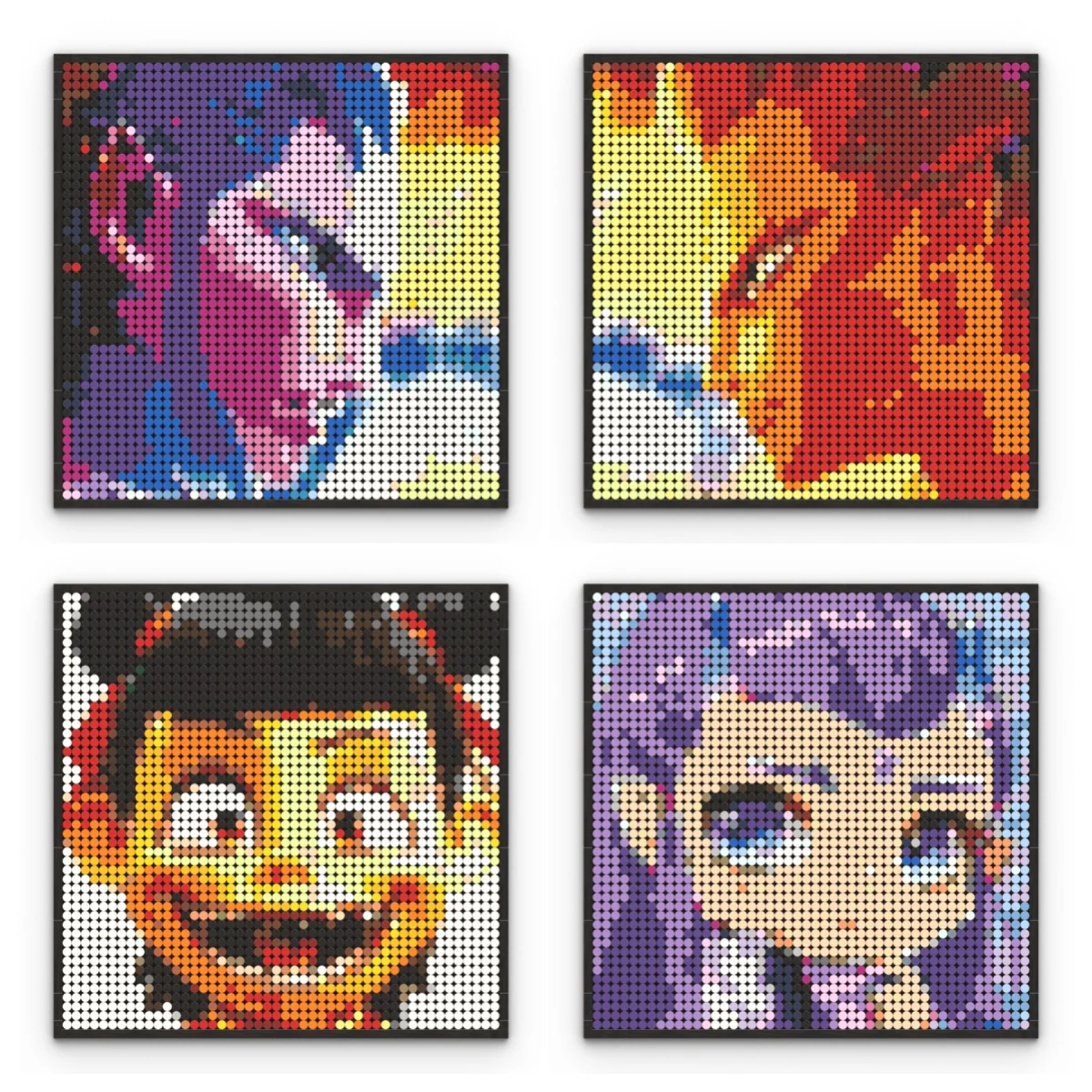 

Ne Zha аниме фильм MOC строительные блоки кирпичные пиксельные художественные украшения детские игрушки «сделай сам» китайский миф подарки для взрослых