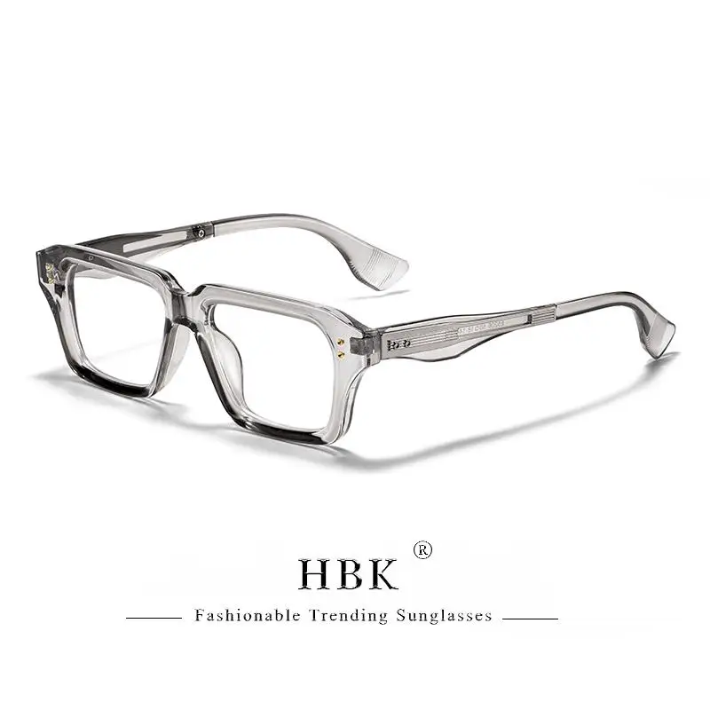 HBK Vintage Herren-Brillengestelle Marken-Brillen mit Einzigartigem Bügel-Design Luxuriöse Brillengestelle für Damen Anti-Blaulicht Lesebrillen – Detail 15