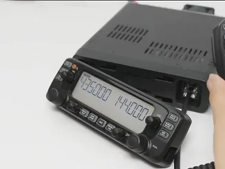 ICOM IC-2730E Transceptor Móvil FM de Doble Banda, Radio para Auto de 50W VHF/UHF, Estación Base para Radioaficionados