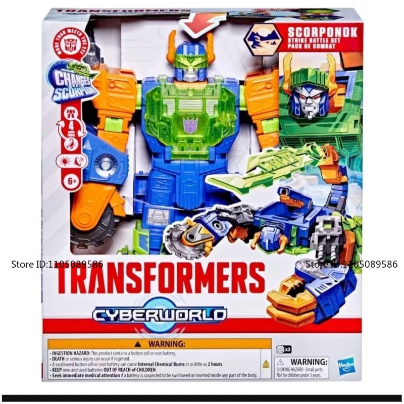 

Совершенно новый в оригинальной коробке, трансформер G1, Scorponok, фигурки героев, украшение для студии, фигурки, украшения, робот, игрушка, праздничные подарки