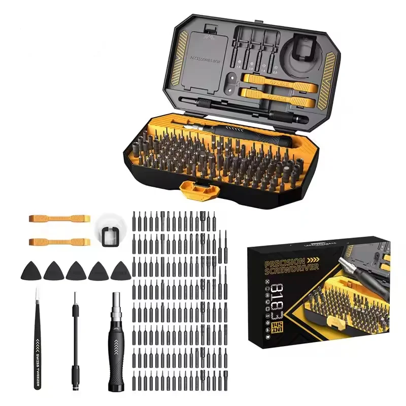 Professional 145 in 1 JK8183 Hardware Screw Driver Tool Kit Precise Screwdriver Set HQ mobile phone repair tool and Notebook