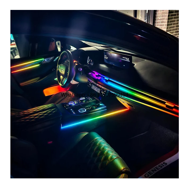 Factory Price Universal Atmosphere 256 Color LED Ambient Light Car Interior Decoration Lighting for Cars