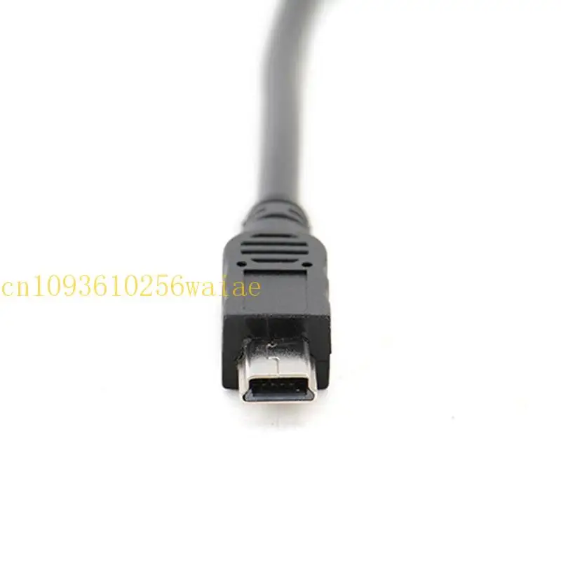 652F 마이크로 USB에서 디스크/팬/카드 리더 코드 MP4 MP4 GPS 용 블랙 충전기 케이블 변환기 용 미니 USB 변환기 라인