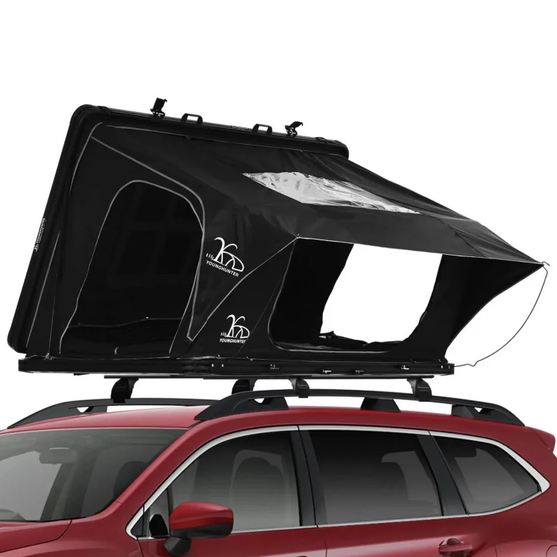 3-4Family car roof tent, fully automatic hard-top, large space, breathable, suitable parent-child self-driving camping
