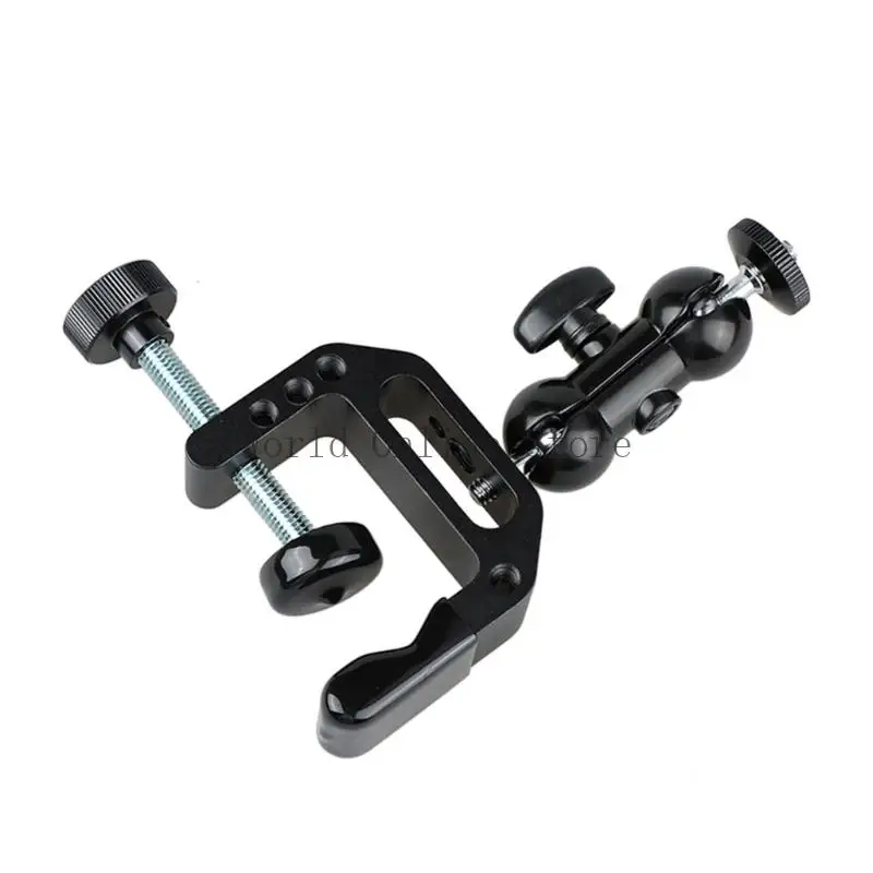 

Camera Mount Clamp Arm 1/4inch-20 Adapters for Camera/Monitor/LED Lights 87HC