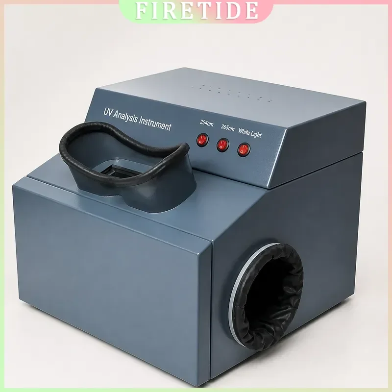 WFH-203B Dark Box Three in One UV Analyzer Lamp 254nm 365nm Fluorescence Detection Instrument for Lab Analysis