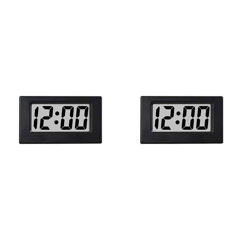 

JABS-2X Мини-часы Треугольный светодиодный экран Lectronic Цифровой будильник Экран Настольные часы для домашнего офиса Стол Спальня Декор Черный