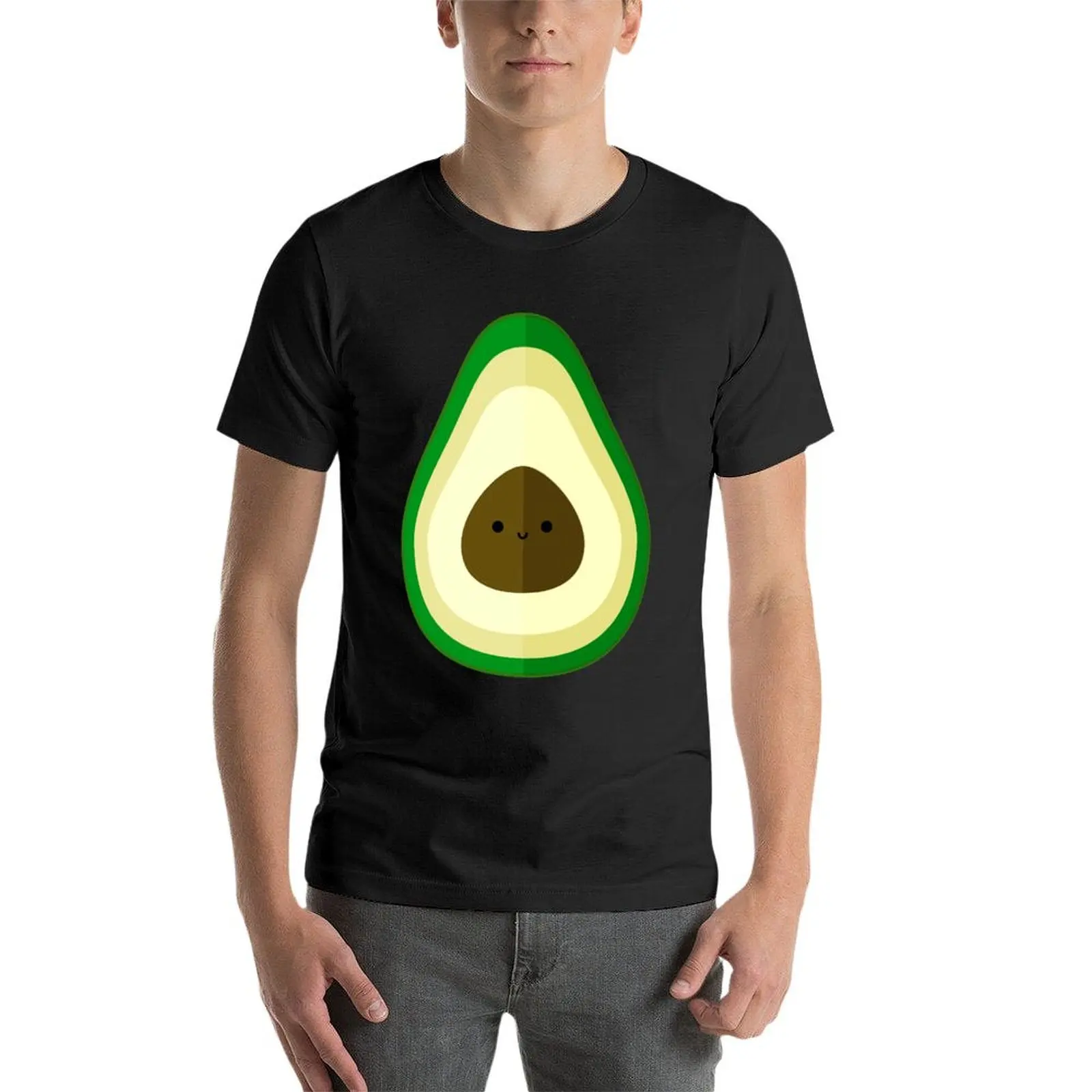 Bravocado! T-shirt de impressão animal estética masculina, Roupas estéticas, Camisetas extragrandes para meninos