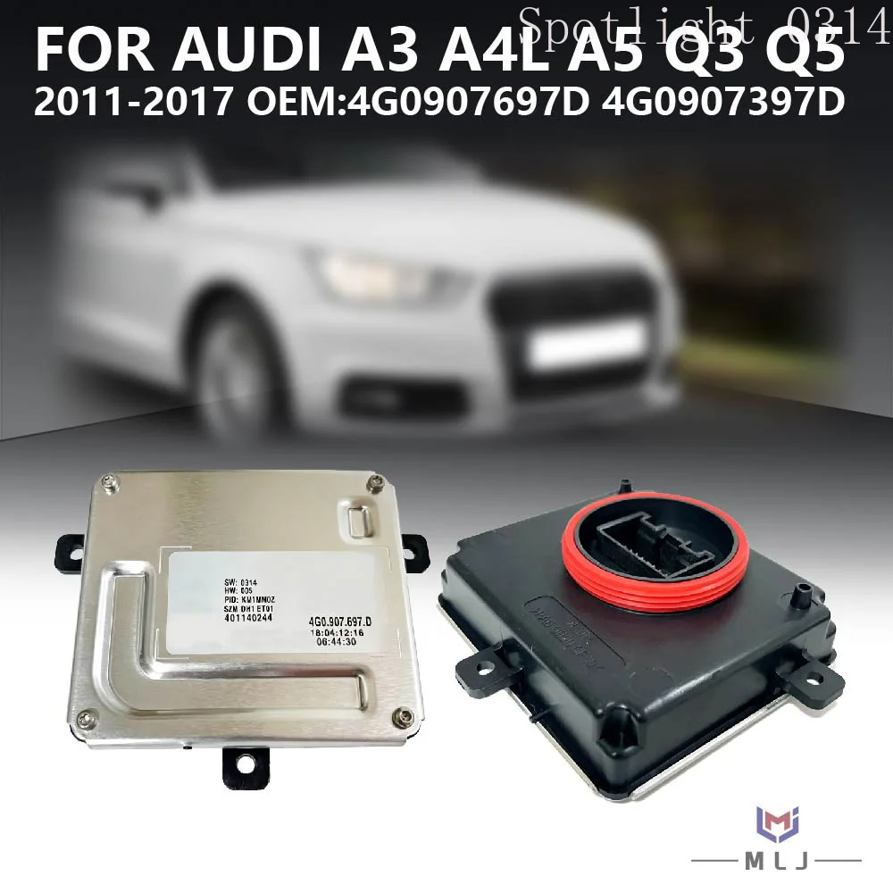 

4G0907697D For Audi A3 A4L A5 Q3 Q5 Headlight DRL Control Unit LED Driver Ballast Module 4G0.907.697.D 4G0907397D 4G0.907.397.D