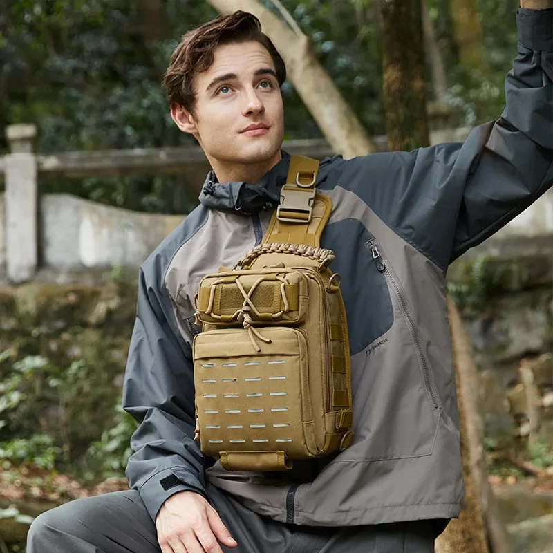 

Multifunctional Tactical Backpack - Camouflage Design for Wild Hiking, Cycling & Outdoor Training