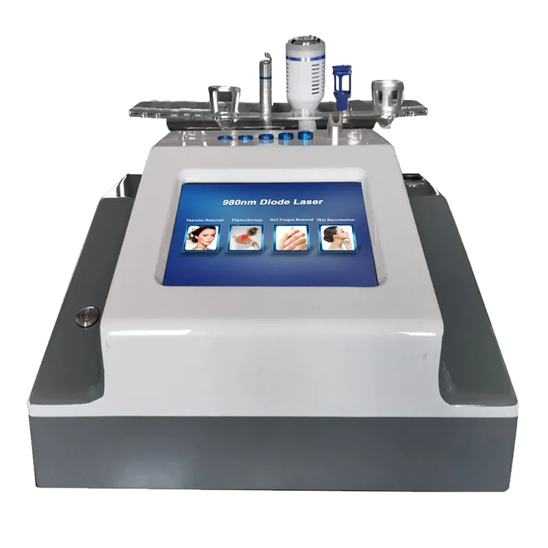 Multifunktionale neueste Ausrüstung, Schönheitssalon, Schönheitshaut, 5-in-1, 980 Nm, Spinnenader, Gefäß, klarer