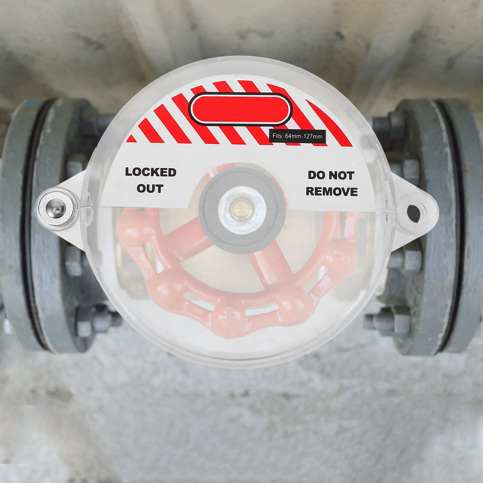 

Gate Valve Transparent Safety Lock Device for Valve Lock Water Faucet Outdoor Faucet Locks Outdoor